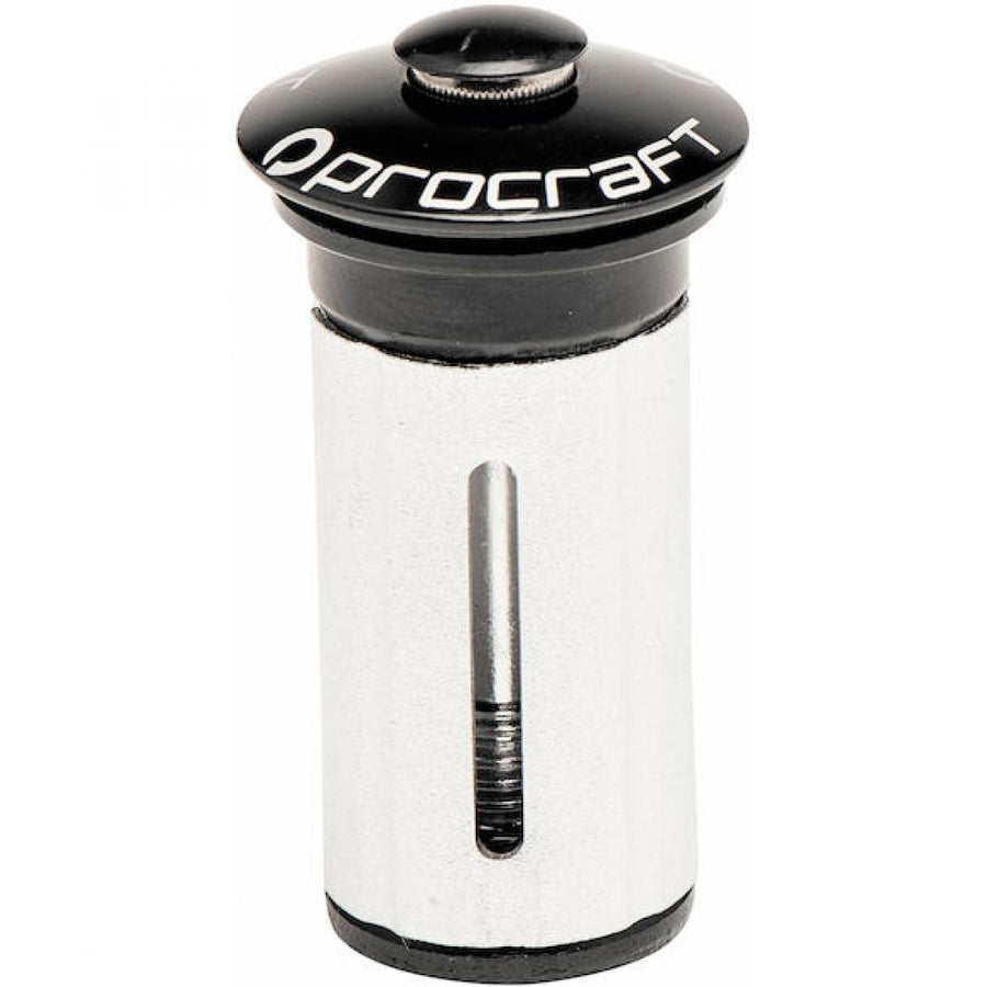 Procraft Kompressor Kralle 1 1/8 Zoll x 25 mm schwarz, Expander für Gabelschaft als Ersatz für Krallenmutter.