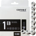 ConneX 1E8 1s Kette E-Bike 136 Glieder silber - langlebige E-Bike-Kette