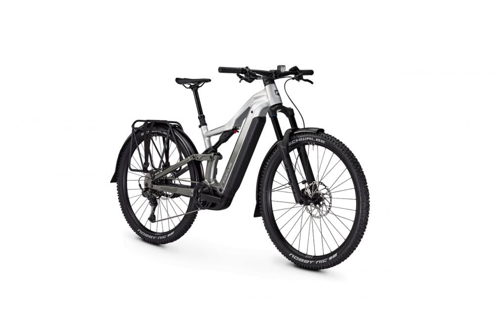Focus THRON² 6.7 EQP E-MTB Fully 29 Zoll Diamant L 44 Zentimeter - Bosch Performance Line CX, 800 Wh, Shimano Cues 10-fach, silber