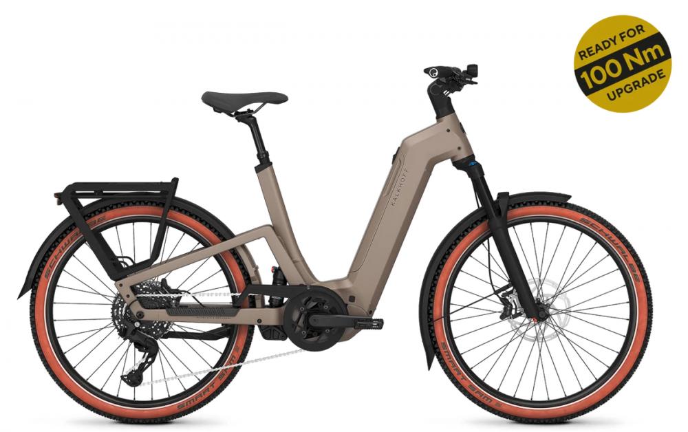 Kalkhoff ENTICE 7+ MOVE 27-5in Wave L moonstonegrey matt - komfortables Allroad-E-Bike