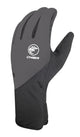 CHIBA Softshell Light - Radhandschuhe XXL dunkelgrau, winddicht & touchfähig