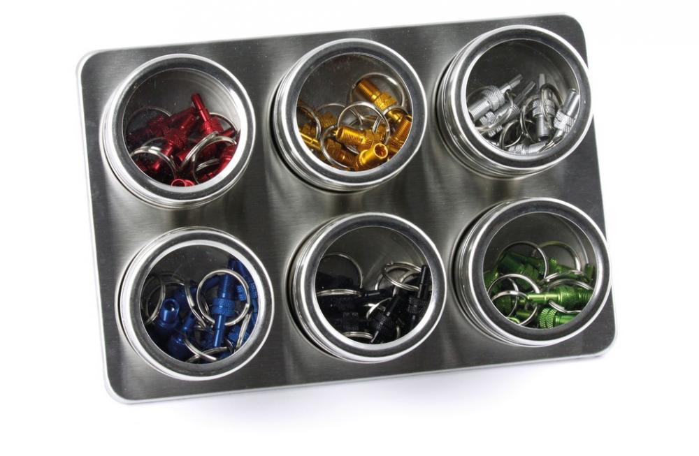 by.schulz Mini-Tool Ventiladapter Thekendisplay 60er - Schwarz eloxiert