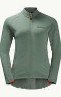 Jack Wolfskin Morobbia FZ Light W Fleece Jacke Picnic Green Größe XS