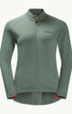 Jack Wolfskin Morobbia FZ Light W Fleece Jacke Picnic Green Größe XS
