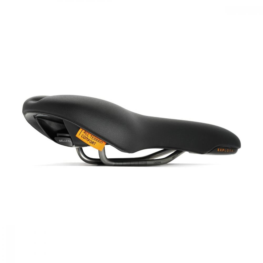 Selle Royal Explora Moderate Unisex Fahrradsattel mit Royalgel, ergonomischer Trekking Sattel für 60° Sitzposition.