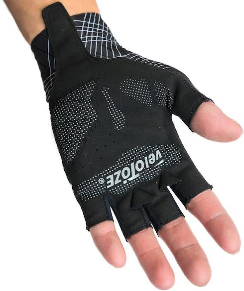 VeloToze Handschuhe Aero schwarz M Schwarz - aerodynamische Rennrad-Handschuhe
