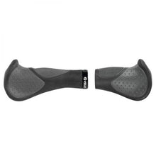 Velo ERGOGEL D3 BAR Schraub-Griffpaar 140/92 mm Schwarz-Grau - ergonomisch & 3-Komponenten-Gel mit Bar-Ends