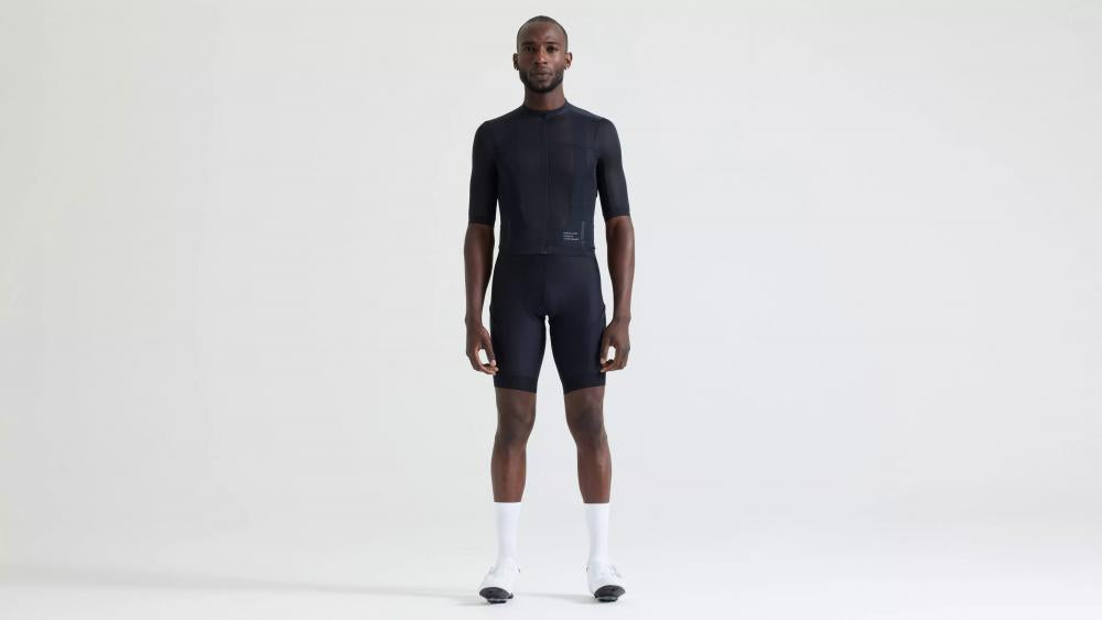PRIME LT JERSEY SS MEN BLK M - Leichtes Herren Kurzarm Radtrikot in Schwarz Größe M