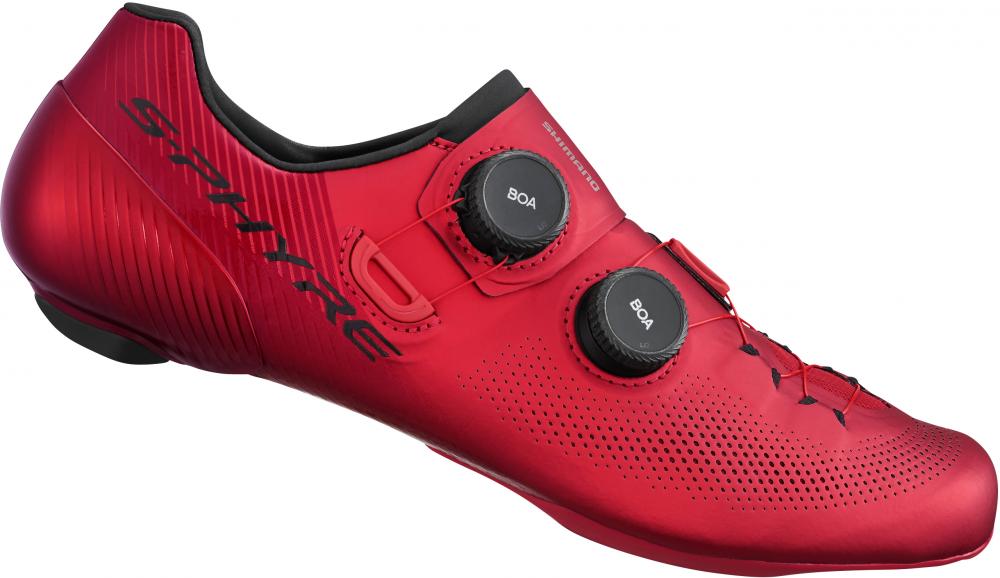 SHIMANO Fahrradschuhe RC903 - Road SPD-SL, Größe 45, Rot