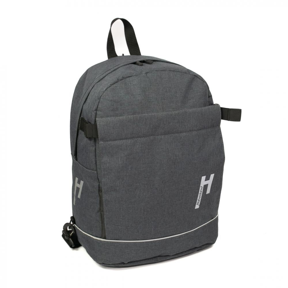 Haberland Bike-Rucksack Lucky Active Plus anthrazit - flexible Fahrrad-Rucksack-Kombination