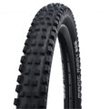 Schwarzer Schwalbe Magic Mary Performance Line Mountainbike Faltreifen mit aggressivem Profil für maximalen Grip im Gravity-E