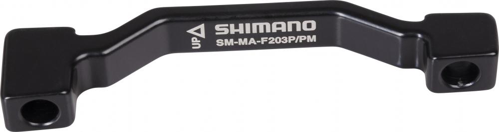 SHIMANO Scheibenbremsadapter PM auf PM - 180mm/203mm für Vorder- und Hinterrad