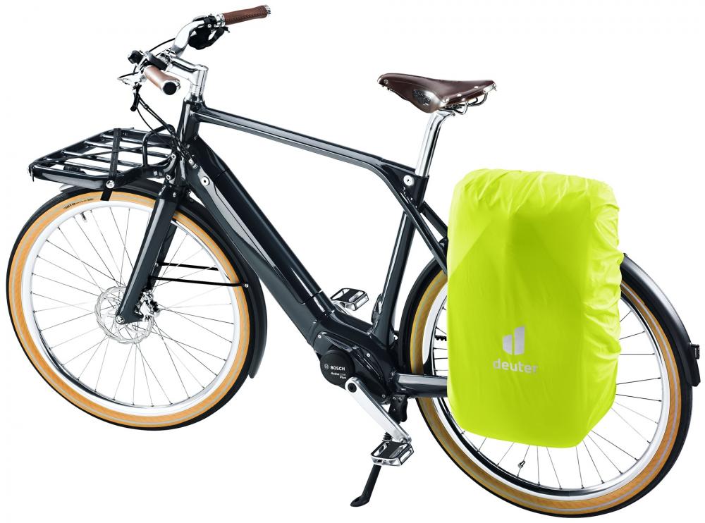 Deuter Xberg 25 Fahrradrucksack Rot - 2in1 Klappmechanismus & Hinterradtasche