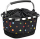 KLICKfix Fahrradkorb Carrybag GT dots für Racktime 42x28x33 cm