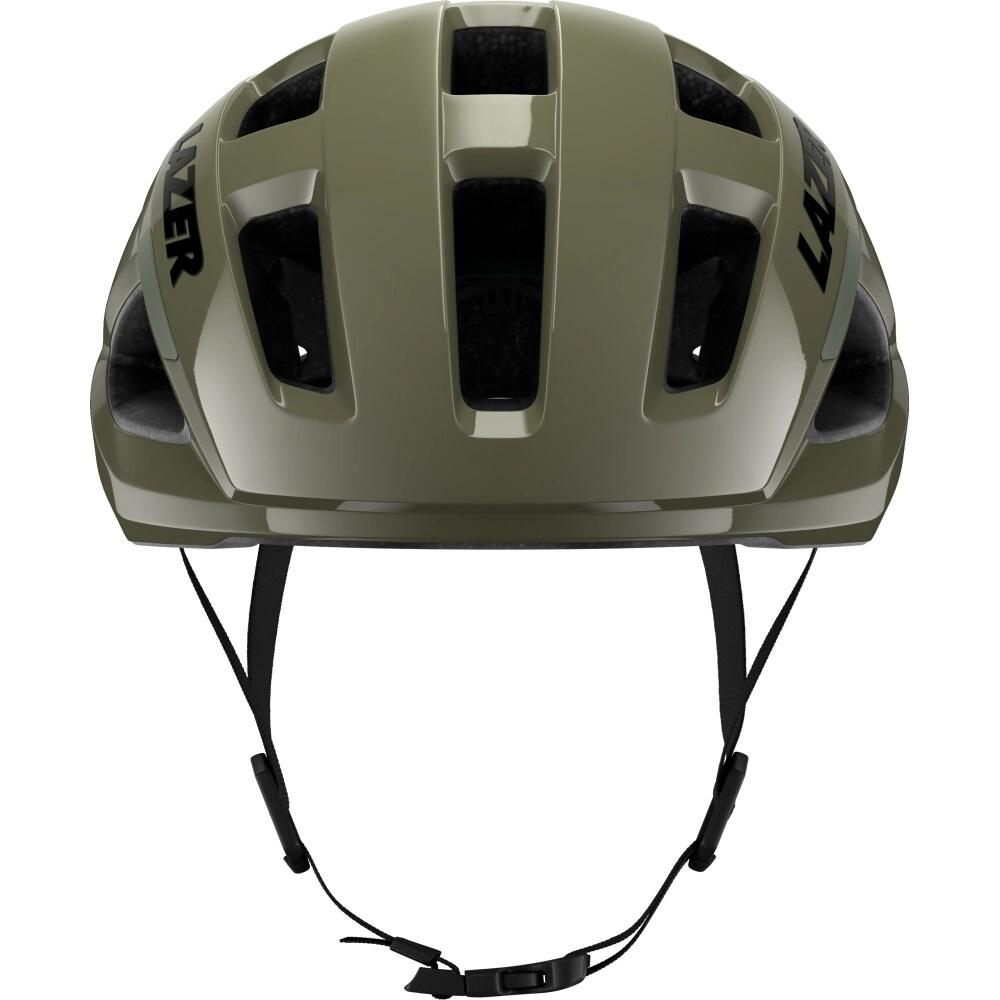 LAZER Helm Tonic KinetiCore Road Pine Green M 55-59 cm - leichter Rennradhelm mit Top-Belüftung