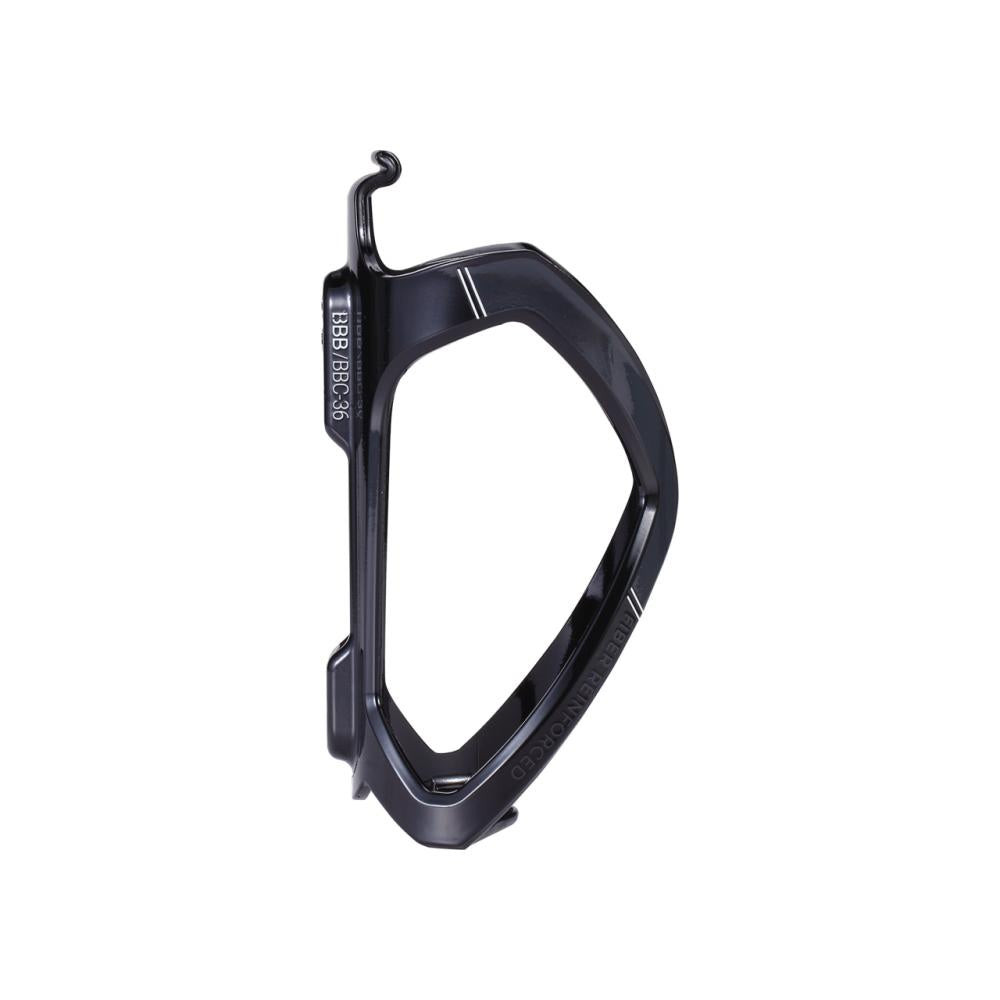 BBB Cycling Flaschenhalter FlexCage glanz schwarz One Size - leichter, flexibler Halt