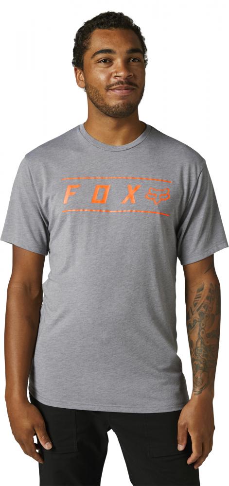 Fox Funktions T-Shirt Pinnacle Grey Orange Größe M