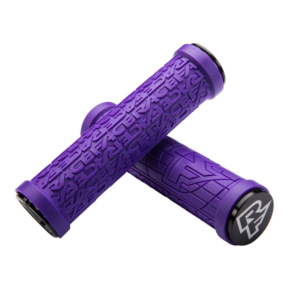 Race Face Grippler Lock-On Griff, 33mm, purple lila - maximaler Halt und Kontrolle
