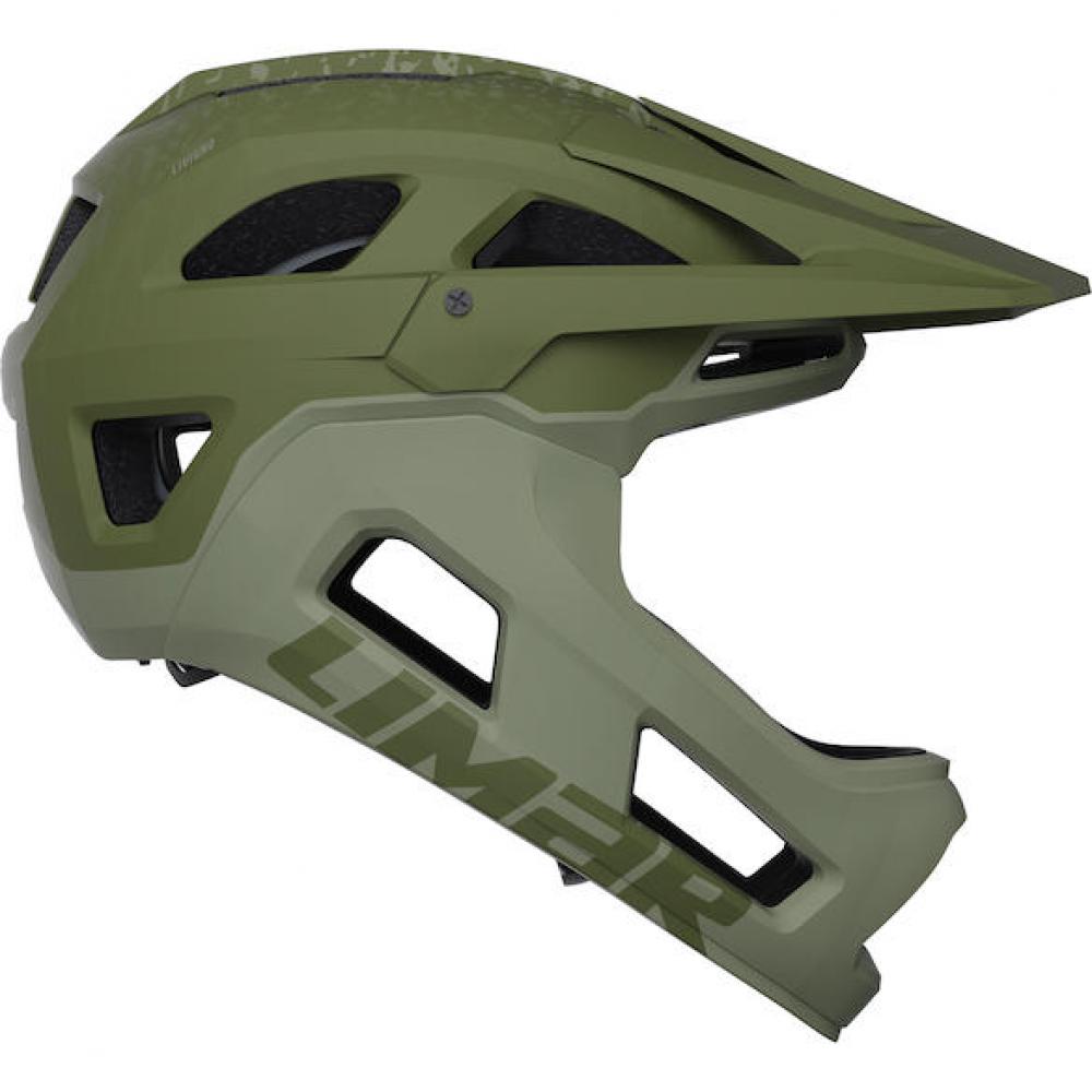 Limar Livigno + Mips Matt Green M Grün - leichter All-Mountain- & Enduro-Integralhelm