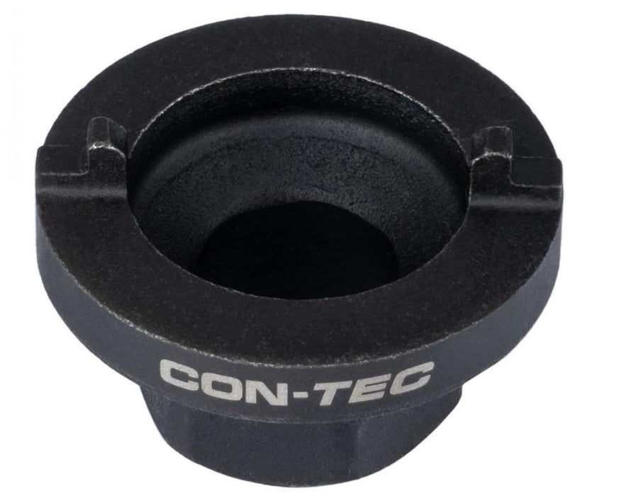 CONTEC Zahnkranzabzieher TFM-210  Hochwertiger Abzieher aus gehärtetem Stahl für BMX- und Singlespeed-Freilaufzahnkränze, passend für 24-mm-Schlüssel