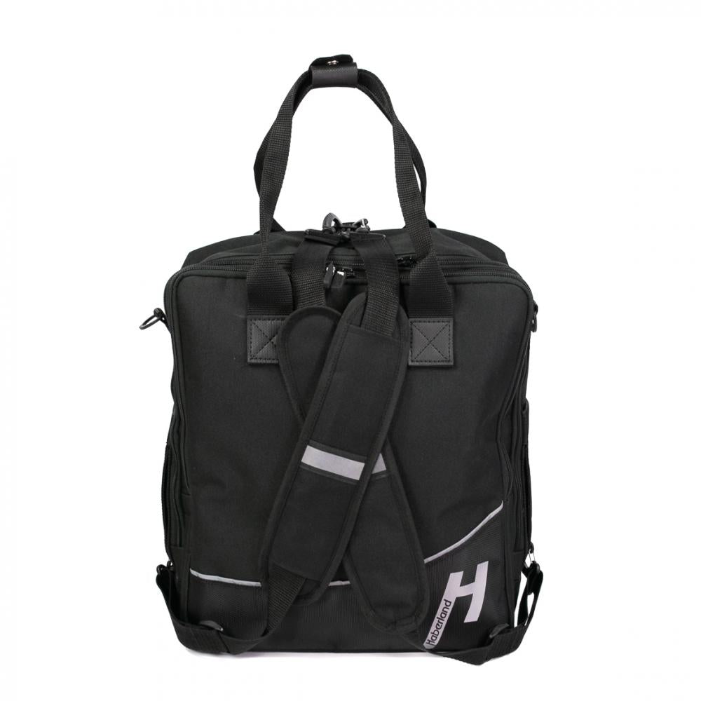 Haberland Bike-Rucksack More Than Work schwarz - flexible Office- & Bike-Tasche