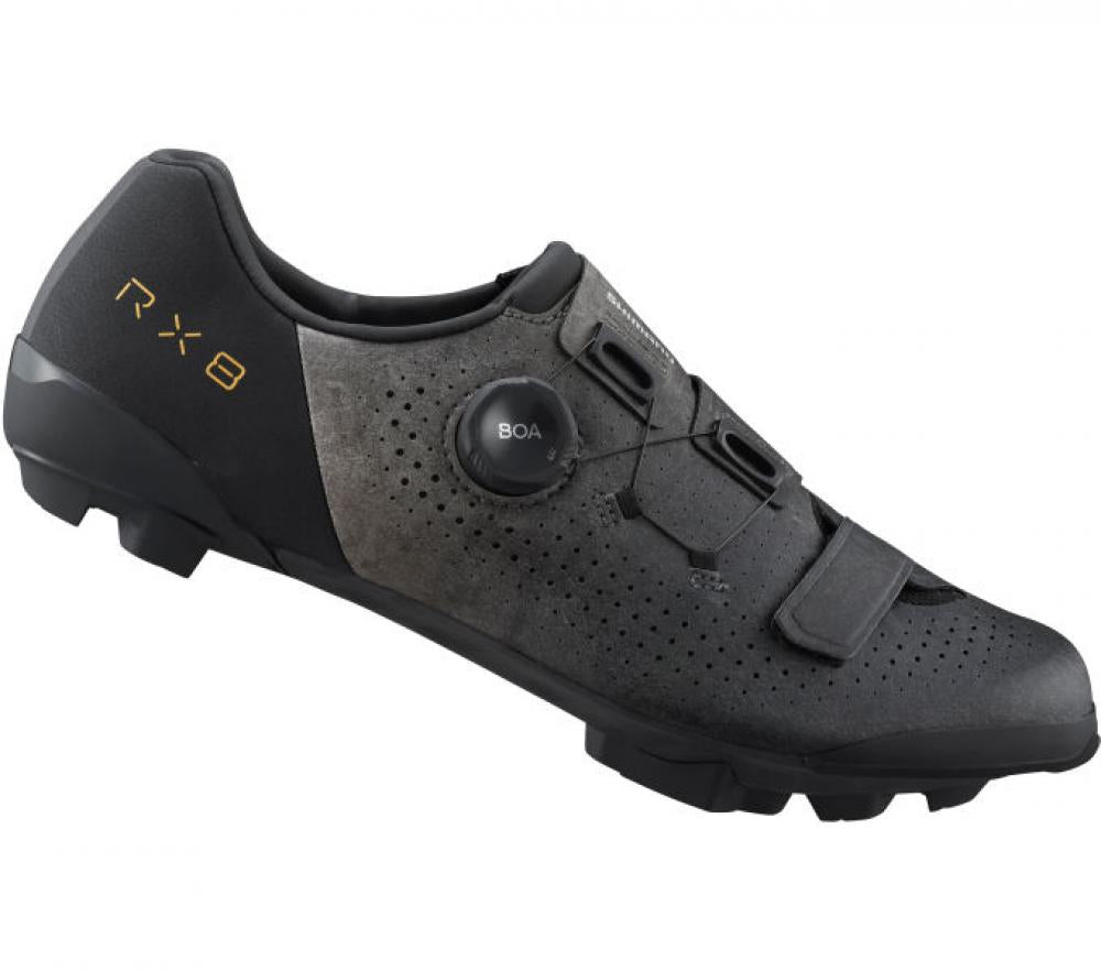 SHIMANO RX801 Fahrradschuhe - Gravel SPD, Herren/Damen, Größe 39, Schwarz