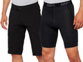 100% Ridecamp Short w/ Liner 28" black - atmungsaktive MTB-Short für lange Trail-Tage