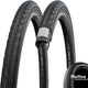 Schwalbe Drahtreifen Reifen Delta Cruiser Plus 28x1.40 37-622 schwarz Reflex E-25 HS431 Draht - Fahrradreifen