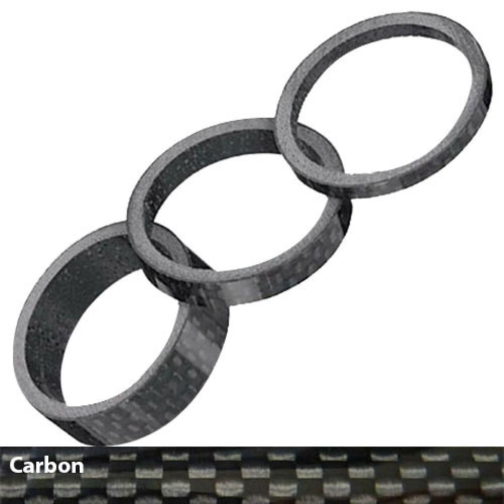 Humpert, Spacer 1 1/8" Carbon 3mm, 66222000