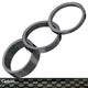 Humpert, Spacer 1 1/8" Carbon 3mm, 66222000
