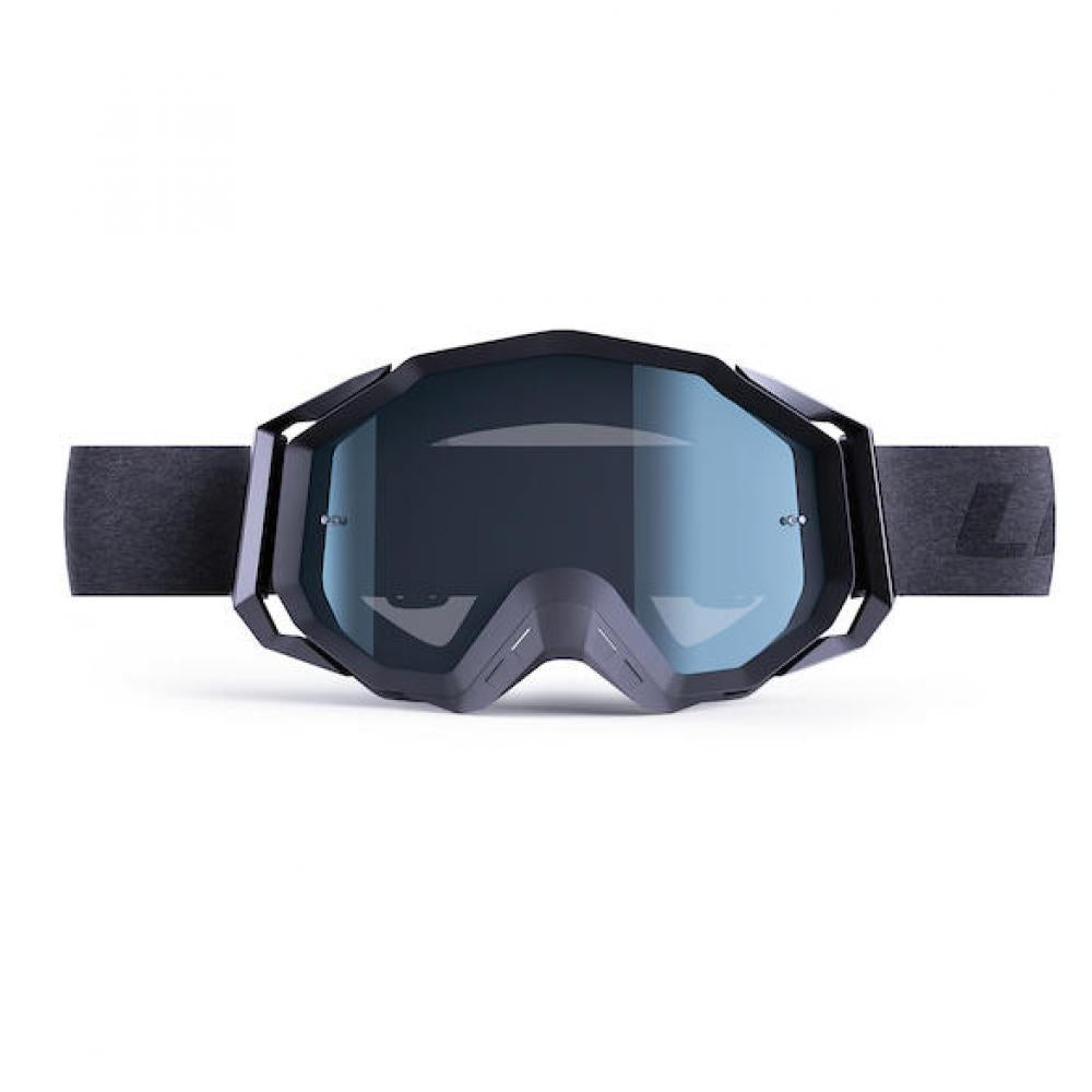 Limar Roc Black Onesize Schwarz - Enduro & Downhill Goggle mit weitem Sichtfeld