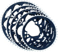 FSA Kettenblatt Road Alloy 5-Arm 2x 130 mm x 38 T Schwarz/silber - präzise Schaltperformance