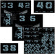 FOX FOX Decal 2021 AM Custom, Fork and Shock Kit, Storm Blue - stylisches Tuning für Fahrwerk