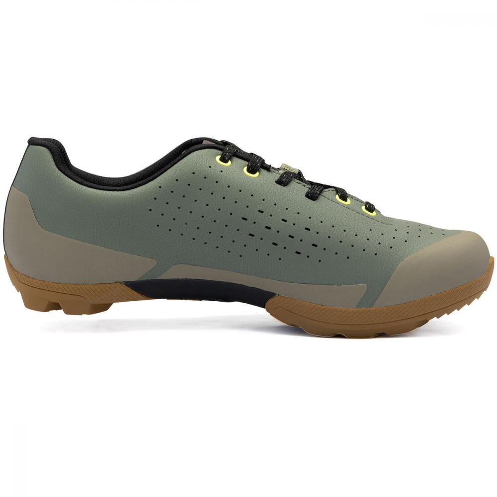 SIDI Asper Laces Gravel-Schuhe Military Gr. 45 - GR1NC-Sohle, Millenium Fit, Microtech-Obermaterial, Schnürverschluss