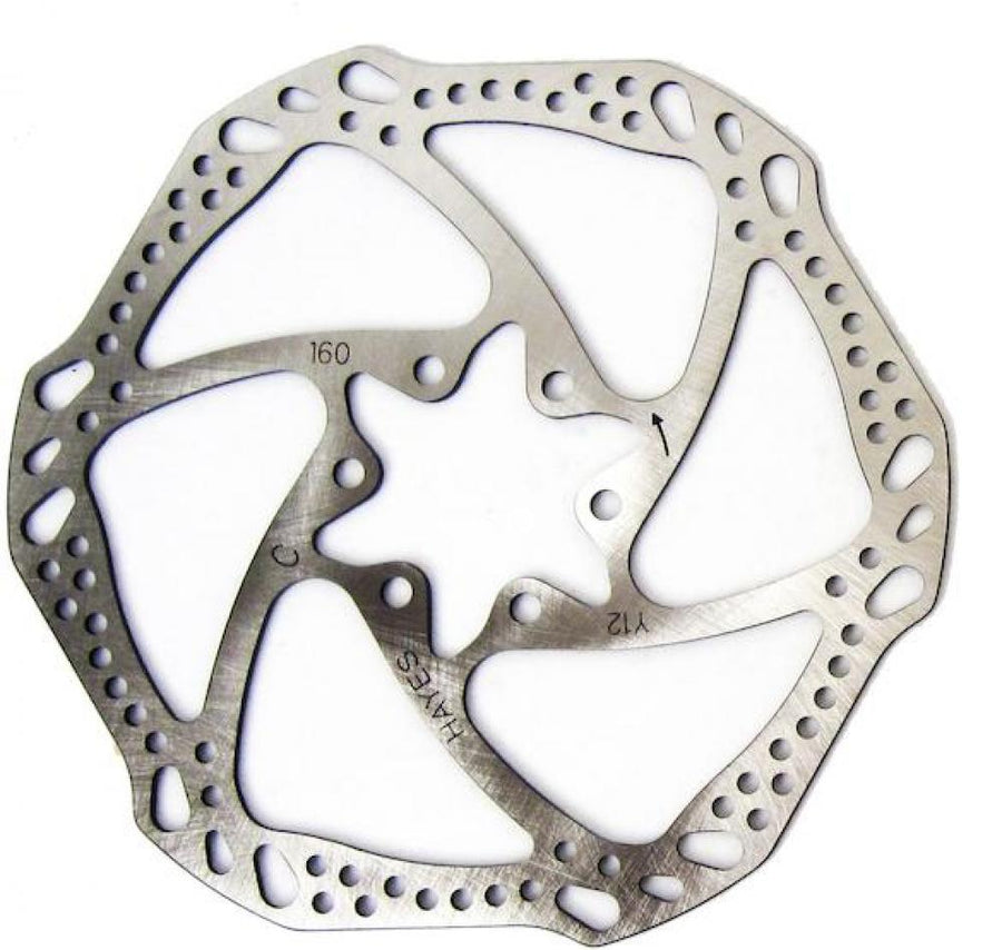 Hayes L-Serie Bremsscheibe 140 mm 6-Loch - Leichte Bremsscheibenserie mit tollem Design