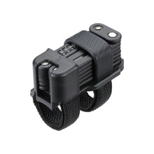 BBB Cycling Schloss CodeFold 5mm x 975mm schwarz - kompaktes, sicheres Faltschloss mit Zahlencode