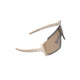BBB Cycling Sportbrille Chester Narrow Amber flash Small matt - leichter Schutz für intensive Rides
