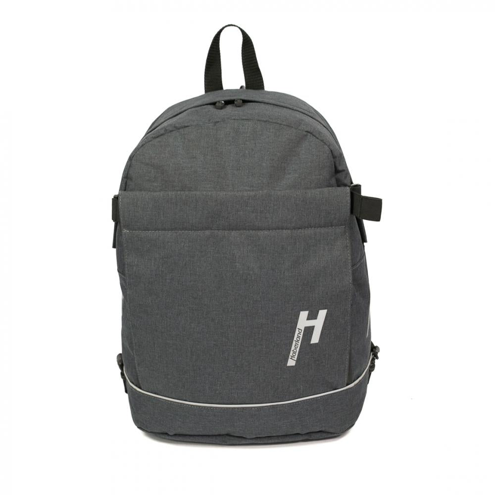 Haberland Bike-Rucksack Lucky Active Plus anthrazit - flexible Fahrrad-Rucksack-Kombination