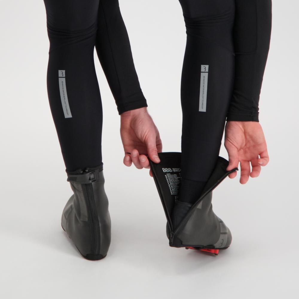 BBB Cycling Überschuhe HardWear Größe 45 schwarz - zuverlässiger Kälte- und Nässeschutz