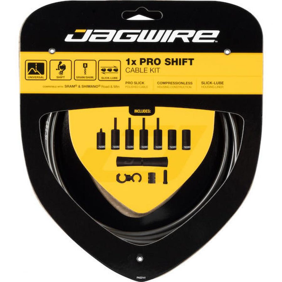 Jagwire Schaltzugset Road & Mountain Pro 1x Grau - 1-fach Schaltung