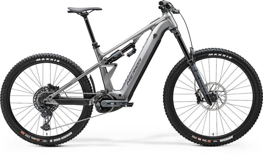 Merida eONE-EIGHTY 700 I1 glossy gunmetal M Grau - kraftvolles E-MTB für anspruchsvolle Trails