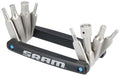 SRAM Multitool Eagle 9 Funktionen Innensechskant-Schlüssel: 2|2,5|3|4|5|6|8 mm Torx-Schlüssel: T10, T25