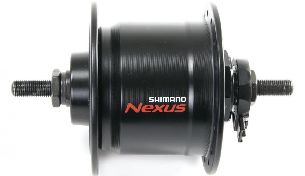 Shimano DH-C3000 Nabendynamo 28 Loch schwarz - Zuverlässige Lichtversorgung für V-Brakes