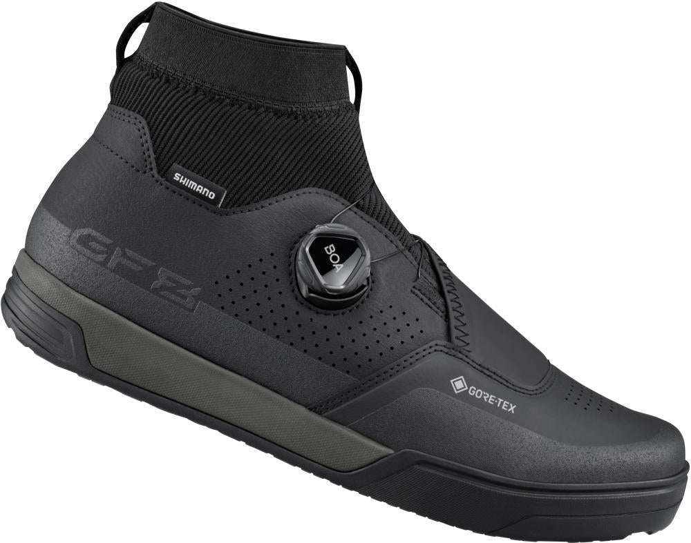 SHIMANO Fahrradschuhe GF800GTX Herren/Damen MTB FLATPEDAL Fahrradschuhe 42 Schwarz