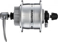 SHIMANO Nabendynamo DH-3D32 - 6V/3W, 32 Loch, 6-Loch, Silber