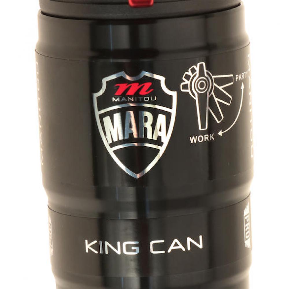 Manitou Federbein Mara Pro Inline Trunnion 165 x 40 mm Schwarz - High-Performance MTB-Dämpfer