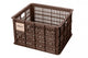 Basil Fahrradkasten Crate M braun 45x35x25 cm