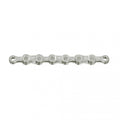 SunRace CNM8E E-Bike Kette, 8-fach, 1/2" x 3/32", 138 Glieder, silber, teflonbeschichtet, chromatisierte Pins, hohe Haltbarkeit, leiser Lauf