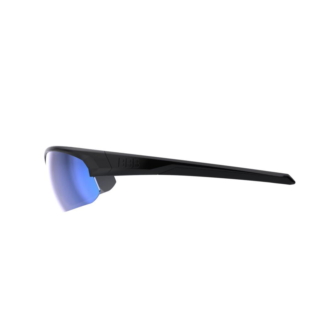 BBB Cycling BBB Sportbrille Impress glanz schwarz Einheitsgröße schwarz - leichter Rundumschutz beim Sport