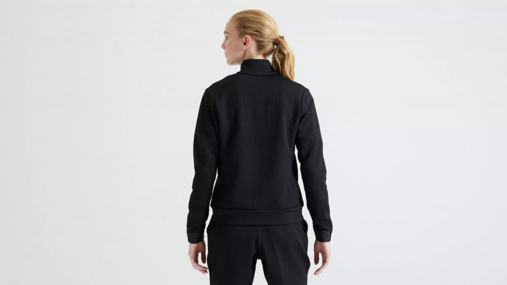 TRACK JACKET WMN BLK XL - Damen Trainingsjacke Schwarz Größe XL